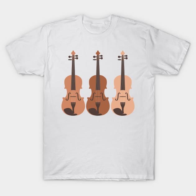 A Serenade of Strings T-Shirt by NattyDesigns